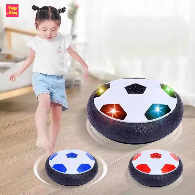כדורגל מרחף עם תאורת LED וכרית הגנה