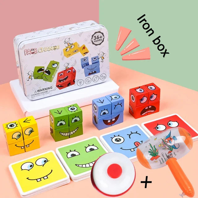 משחק קופסא - פנים וקוביות