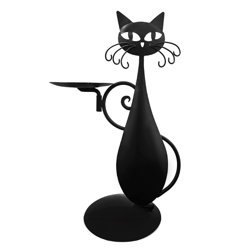 מחזיק נרות - BlackCat