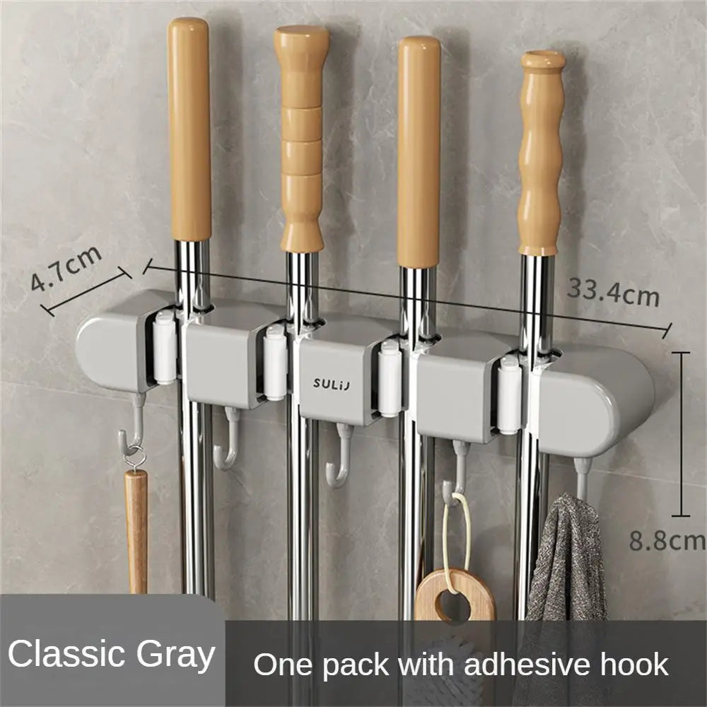 מעמד לכלי ניקיון - Mop Holder