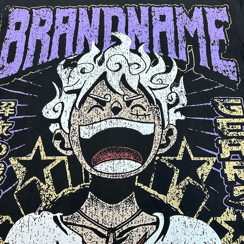 Cartoon print shirt