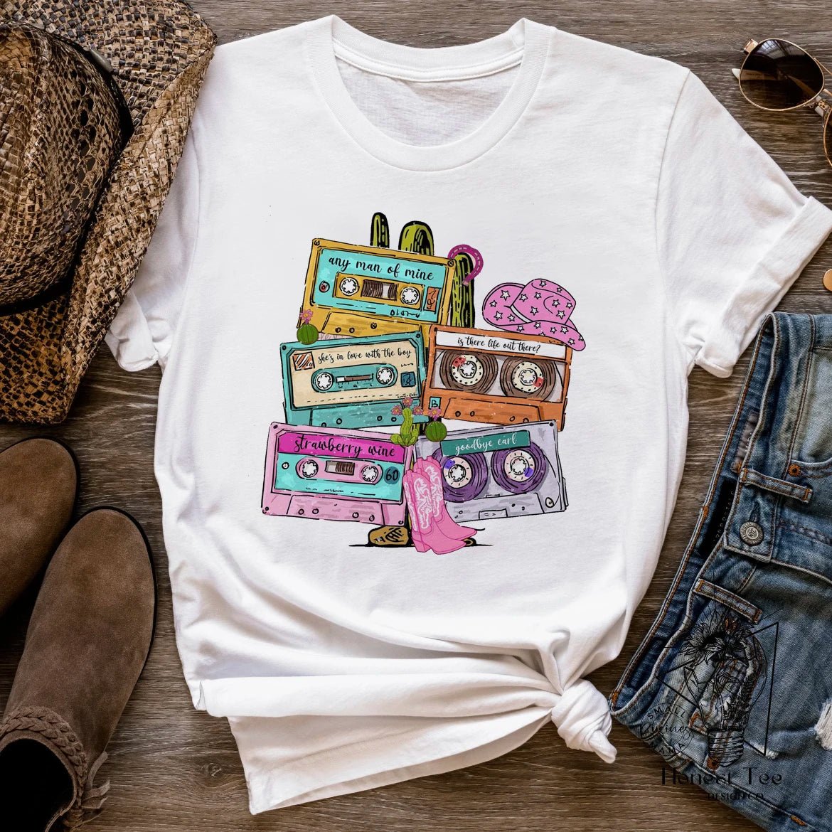 Fashion Versatile Cow Skull Shirt Printed Short Sleeve T - shirt Casual Cute Women's Pattern T - shirt Dress Summer Short Sleeve Wom - Lucien Store