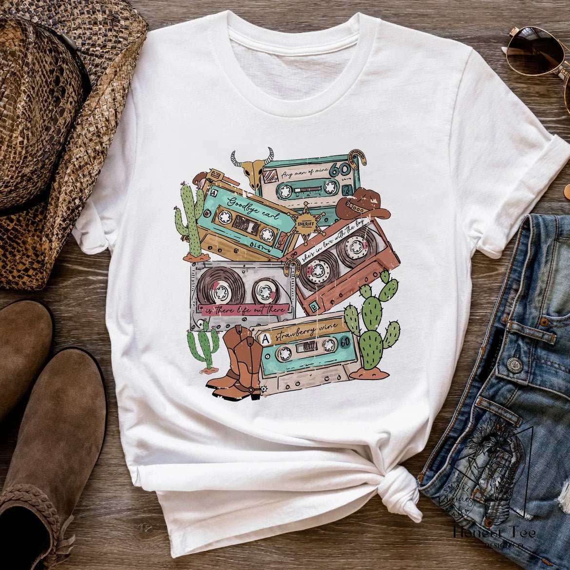 Fashion Versatile Cow Skull Shirt Printed Short Sleeve T - shirt Casual Cute Women's Pattern T - shirt Dress Summer Short Sleeve Wom - Lucien Store