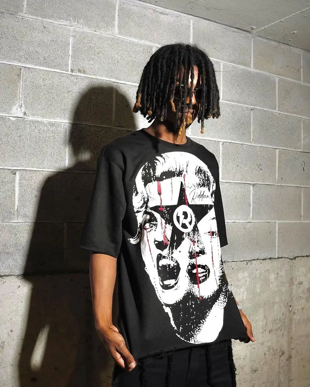 Gothic Punk Oversized Graphic T Shirts Y2k Top Hip Hop Harajuku Short Sleeved Men Women Loose Versatile T Shirt Streetwear Hot - Lucien Store