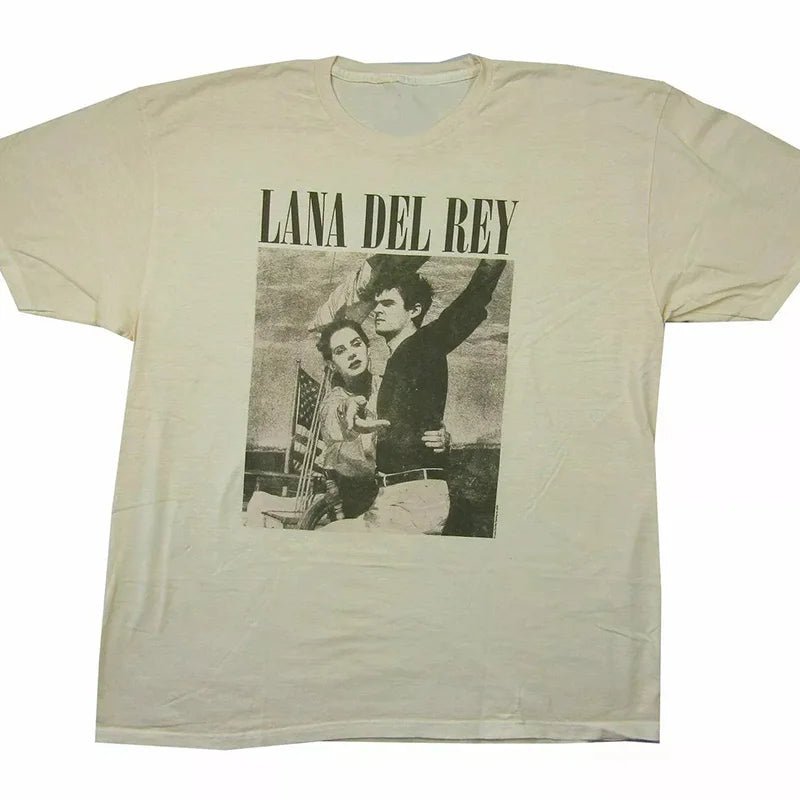 New Lana Del Rey Ldr Sailing Tan T Shirt Cotton Tee Vintage Shirt Summer Unisex T - Shirt Harajuku Casual Women T Shirt - Lucien Store