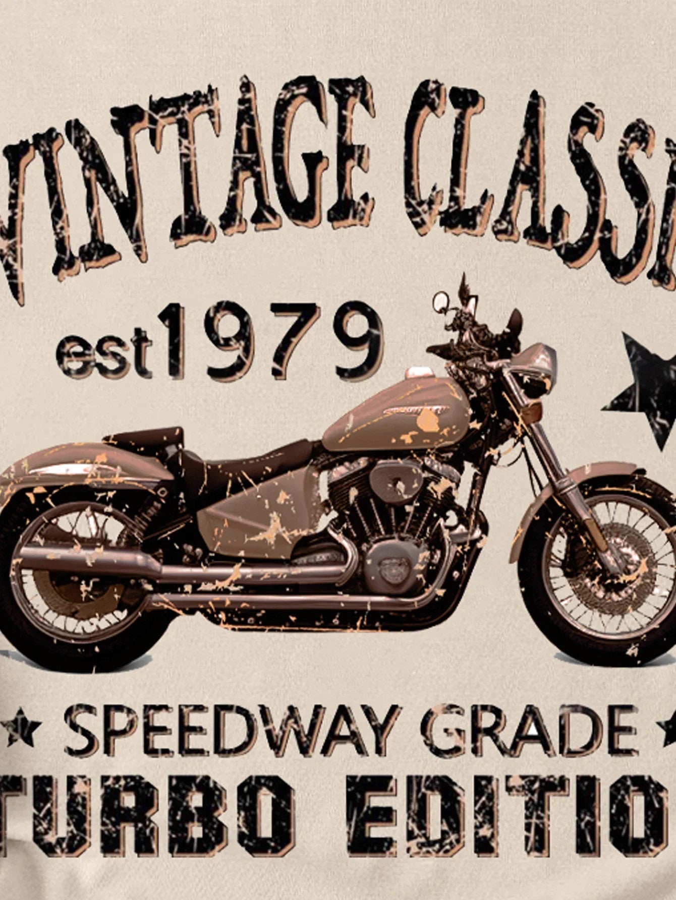 Retro Motorcycle חולצת - Lucien Store