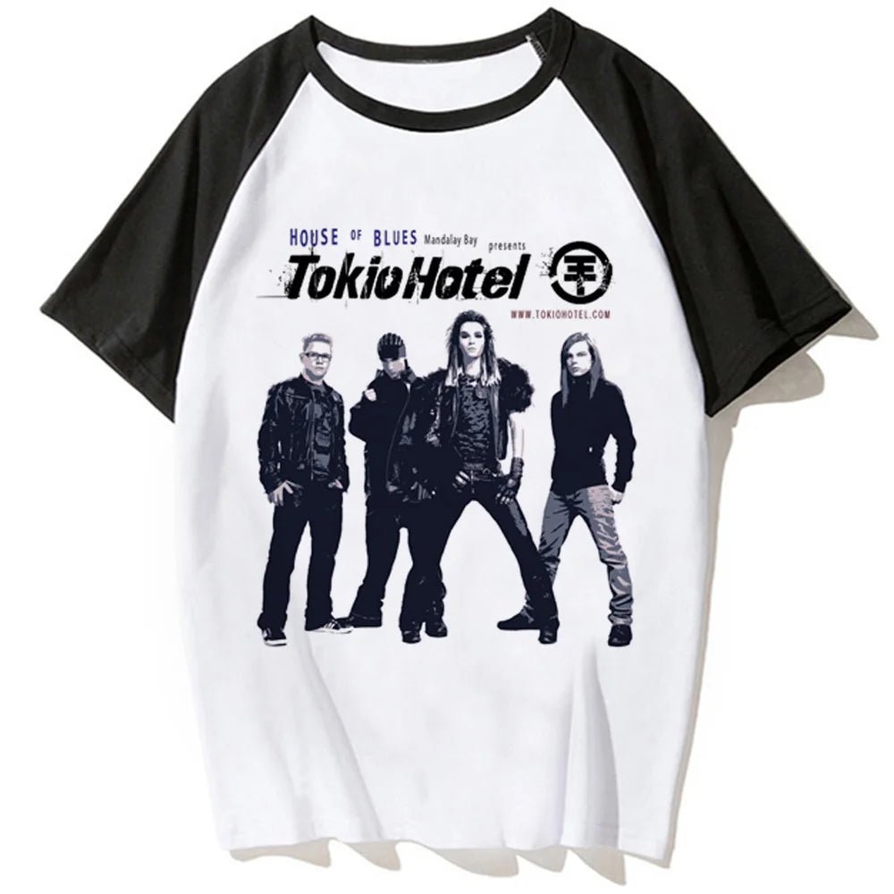 Tokio Hotel t shirt women harajuku Tee girl funny clothes - Lucien Store