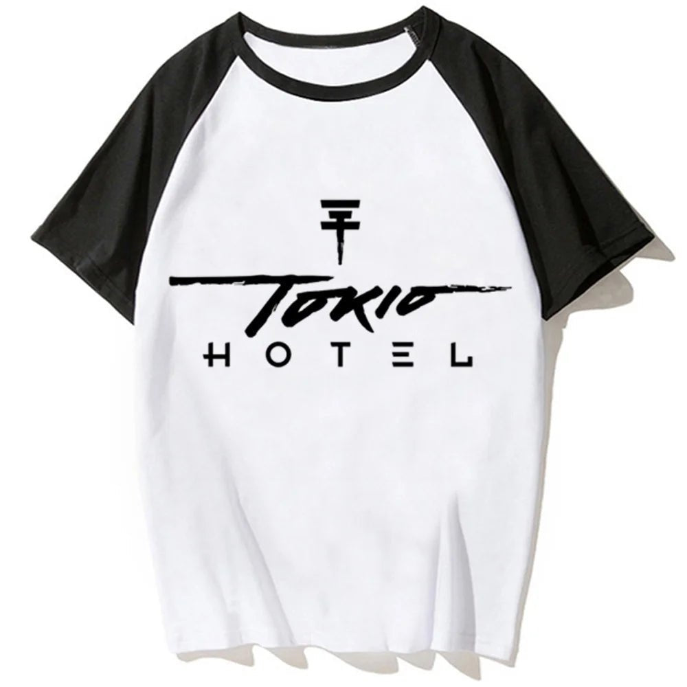 Tokio Hotel t shirt women harajuku Tee girl funny clothes - Lucien Store