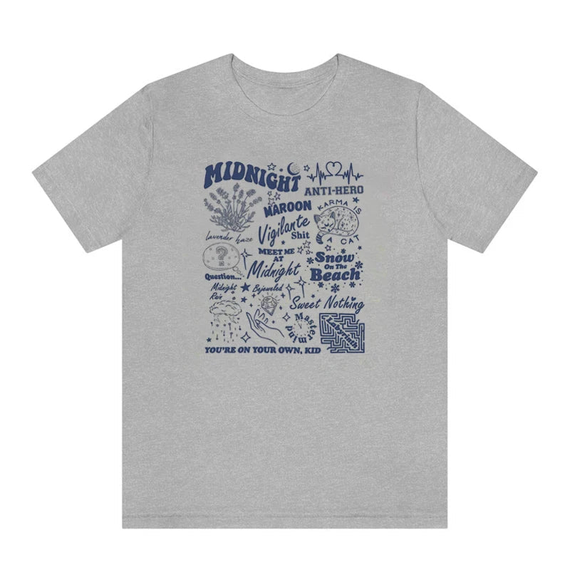 Women Vintage Music Concert T Shirt Casual Short Sleeve Fandom Graphic Tees Trendy Fashion T - Shirts Female Hippie Retro Tops - Lucien Store