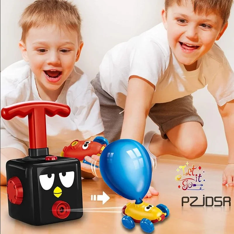 משגר בלונים ומשחק מרוצים - הכיף שלא נגמר לילדים! 🎈🚗