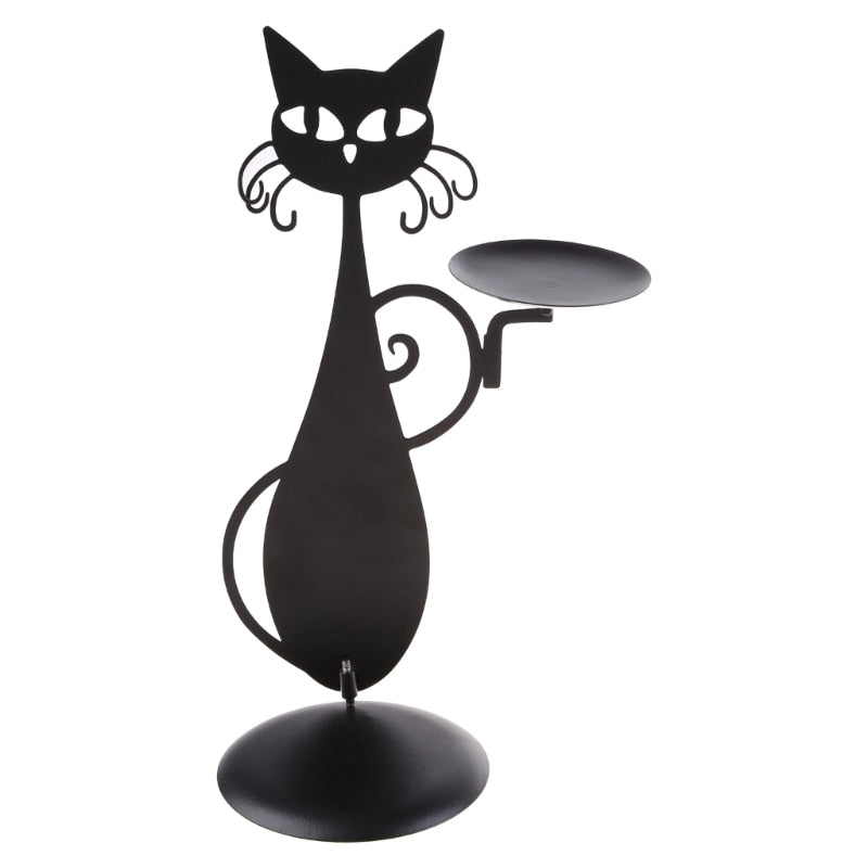 מחזיק נרות - BlackCat