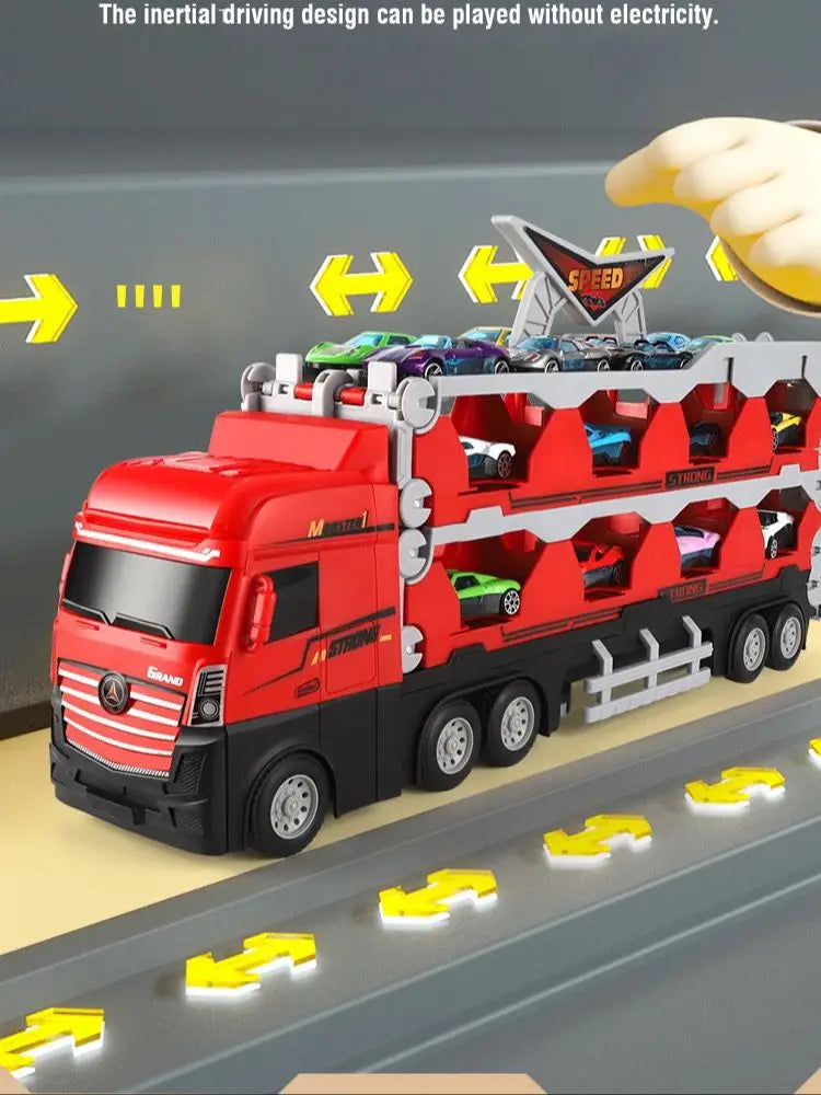🚛 משאית הפעלולים המתקפלת - המשחק שהילדים שלך לא יפסיקו לשחק בו! 🚗💥