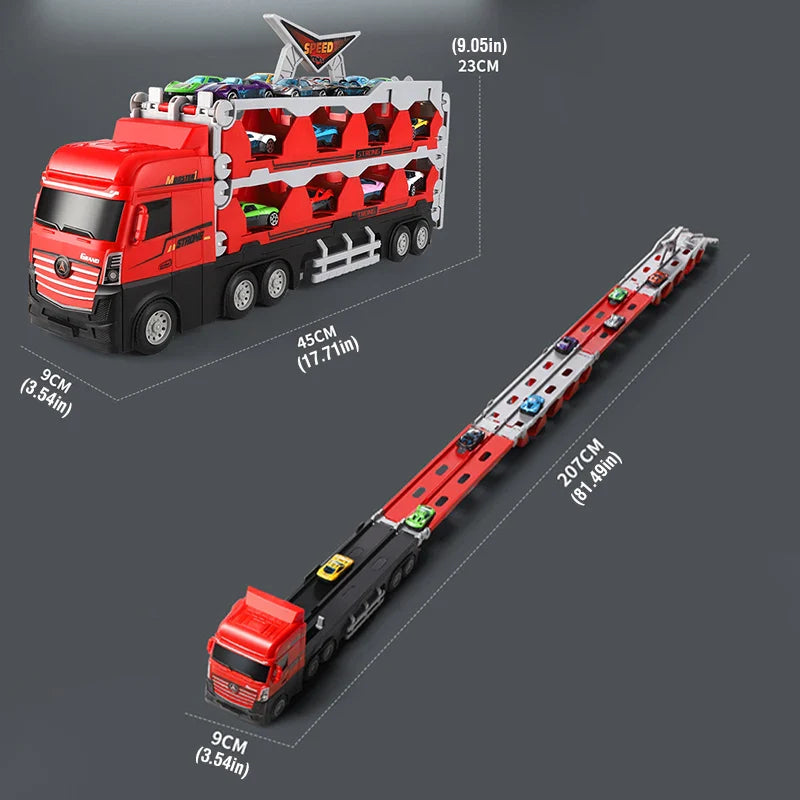 🚛 משאית הפעלולים המתקפלת - המשחק שהילדים שלך לא יפסיקו לשחק בו! 🚗💥