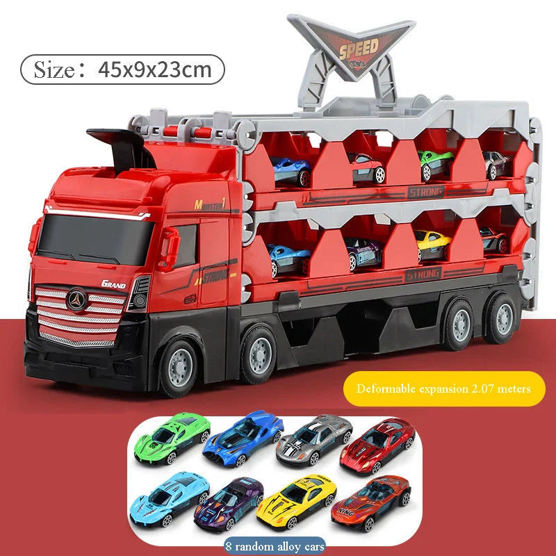 🚛 משאית הפעלולים המתקפלת - המשחק שהילדים שלך לא יפסיקו לשחק בו! 🚗💥