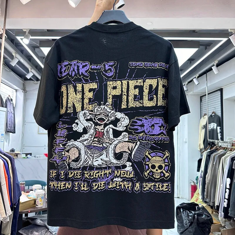 Cartoon print shirt