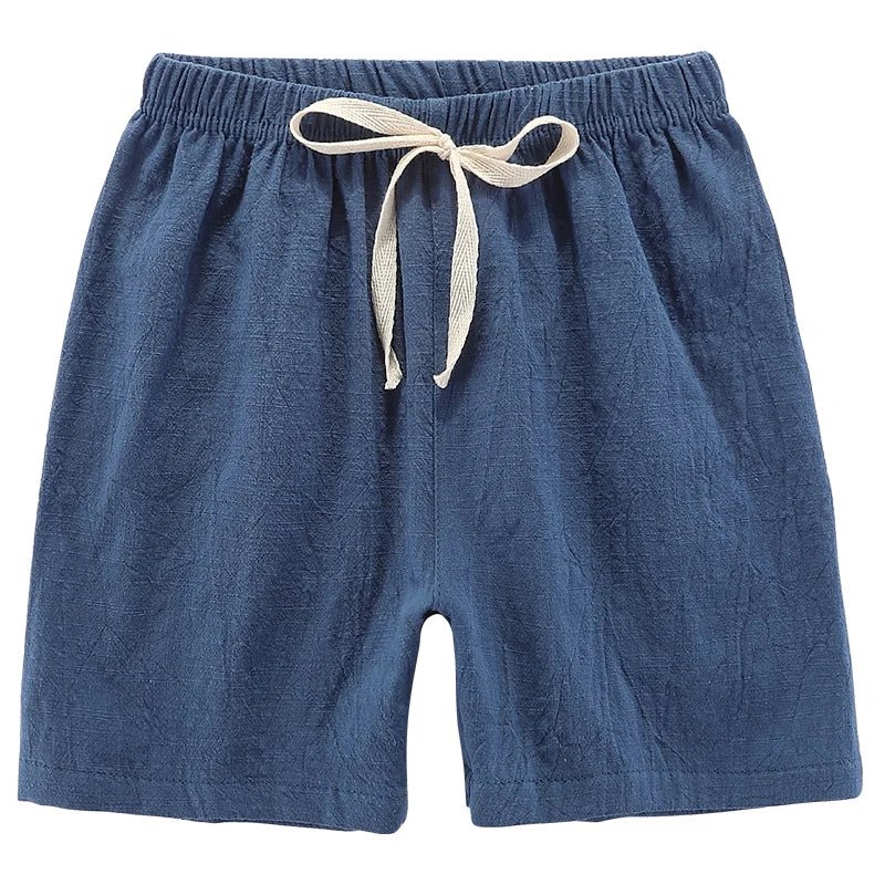 Boys Shorts Kids Shorts Candy Color Girls Children Summer Beach Loose Shorts Casual Pants Cotton & Linen Comfortable 2 - 10Yrs Hot - Lucien Store