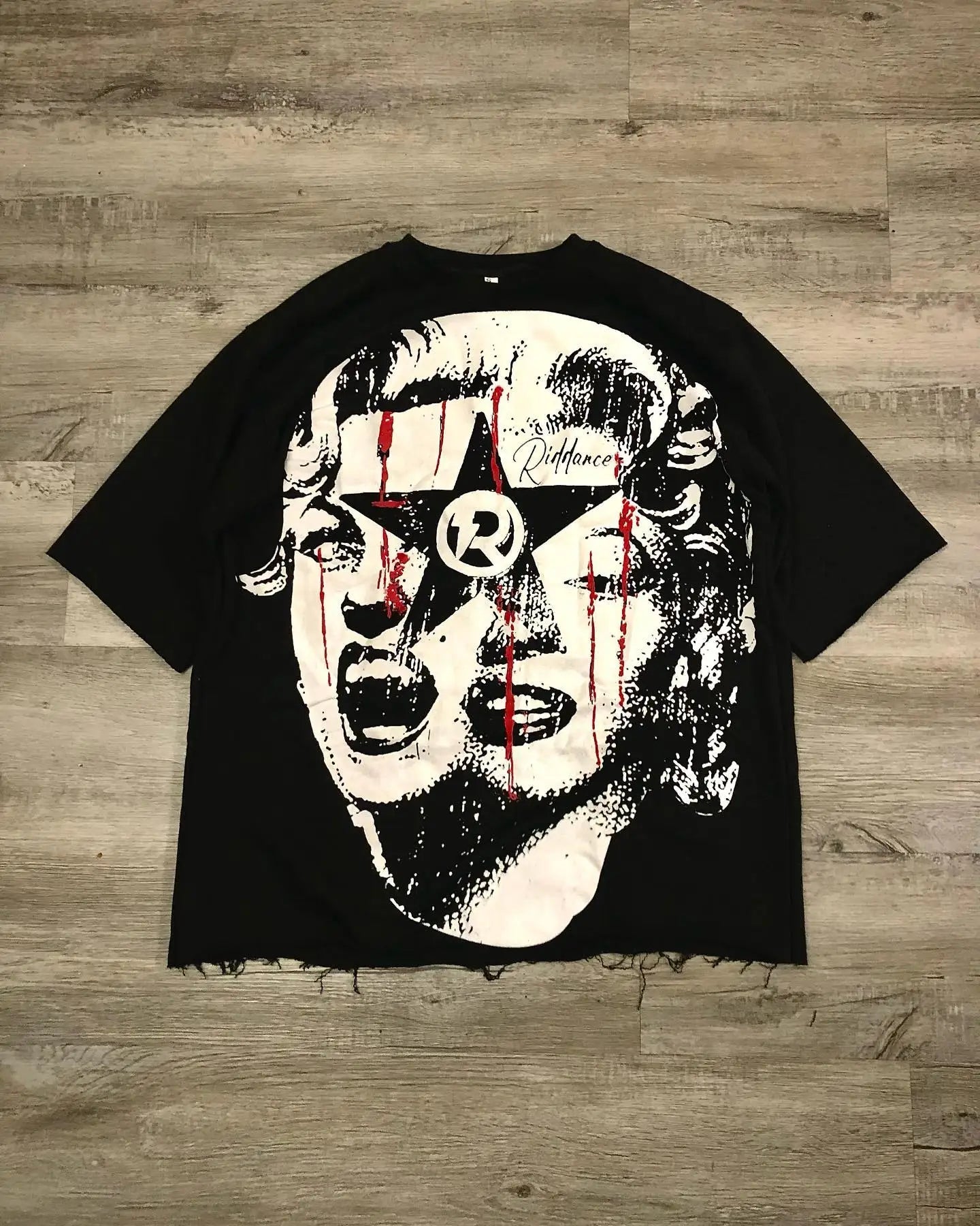 Gothic Punk Oversized Graphic T Shirts Y2k Top Hip Hop Harajuku Short Sleeved Men Women Loose Versatile T Shirt Streetwear Hot - Lucien Store