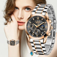 Rose gold black S