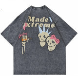 Skull Graphic T - Shirt - Lucien Store