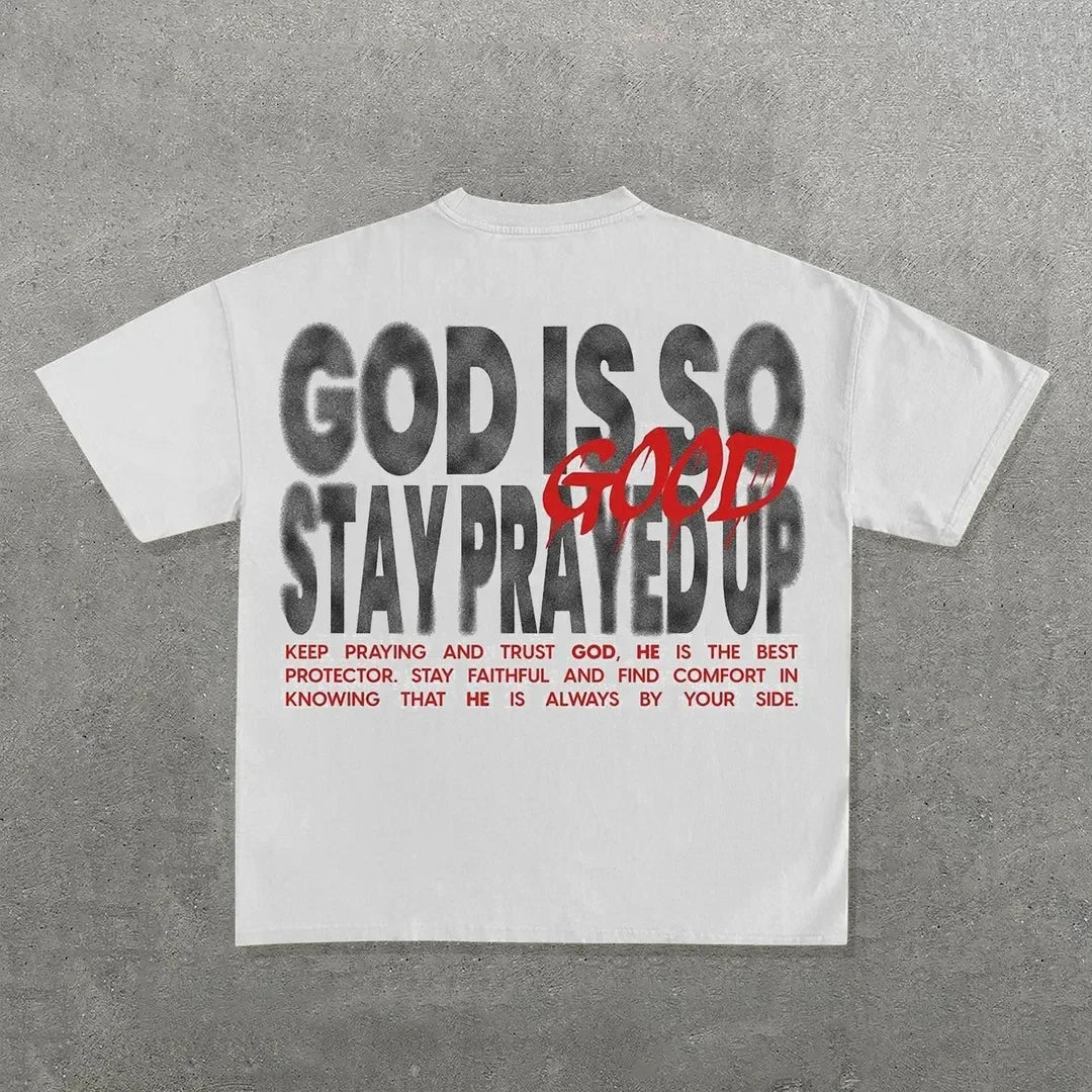 Streetwear Y2k Retro T - Shirt Men's Harajuku Hip Hop Graphic Print Oversized Cotton Crew Neck Gothic Short Sleeve Top Ins - Lucien Store
