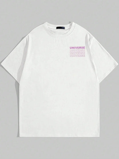 The Secret Of The Big Bang In The Universe Men T Shirts Summer Cotton T - Shirts Breathable Loose Clothes Hip Hop Street Tees - Lucien Store