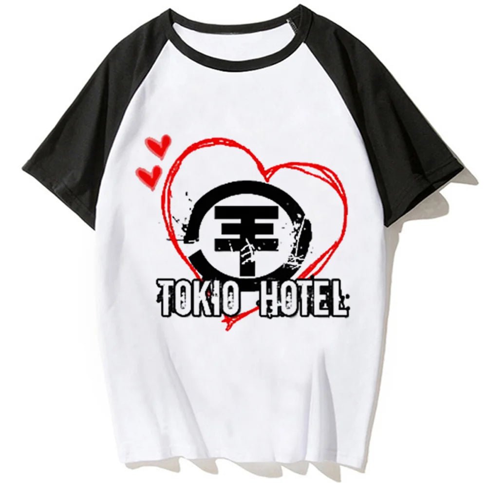 Tokio Hotel t shirt women harajuku Tee girl funny clothes - Lucien Store